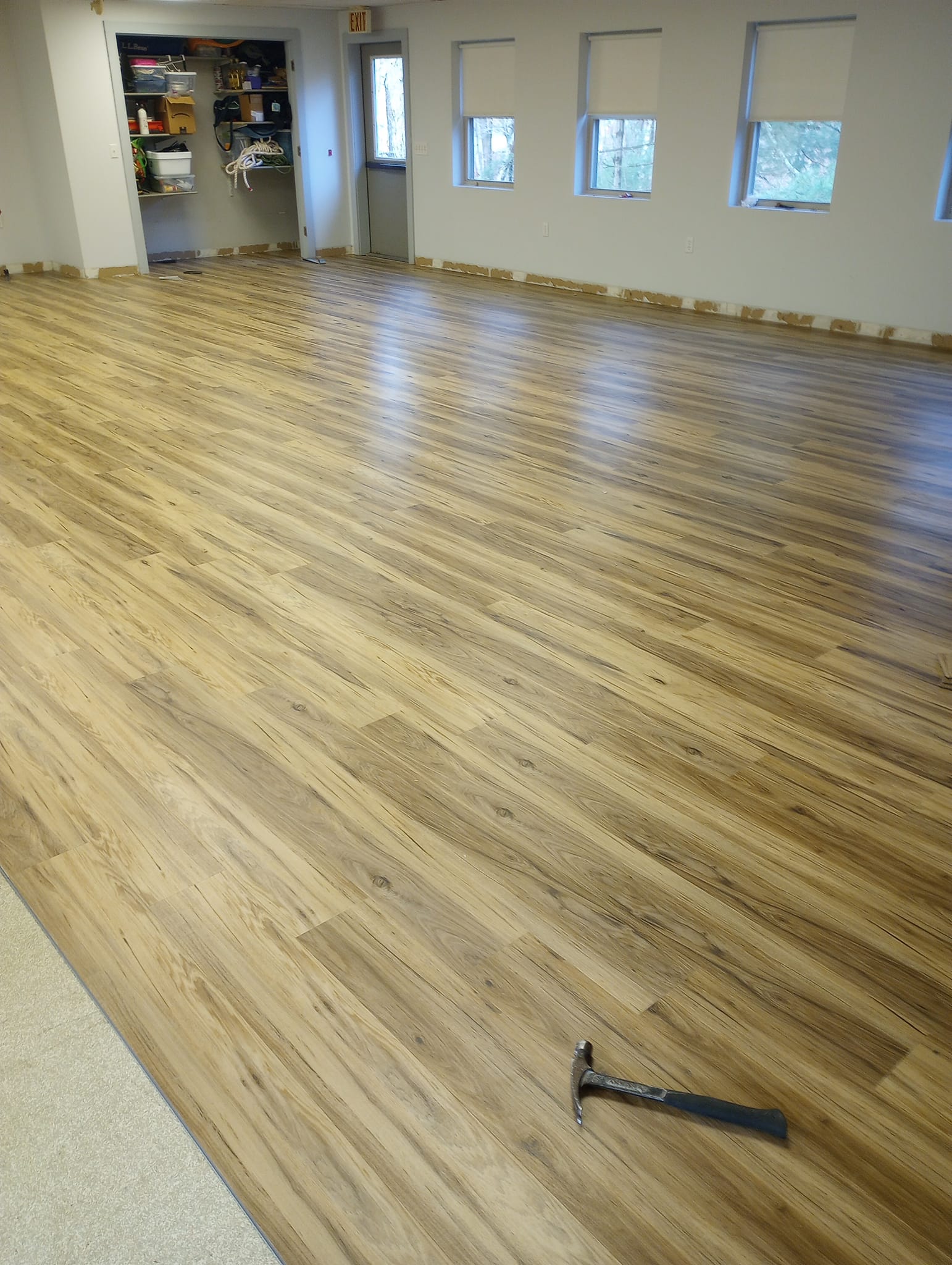 Finished hardwood project